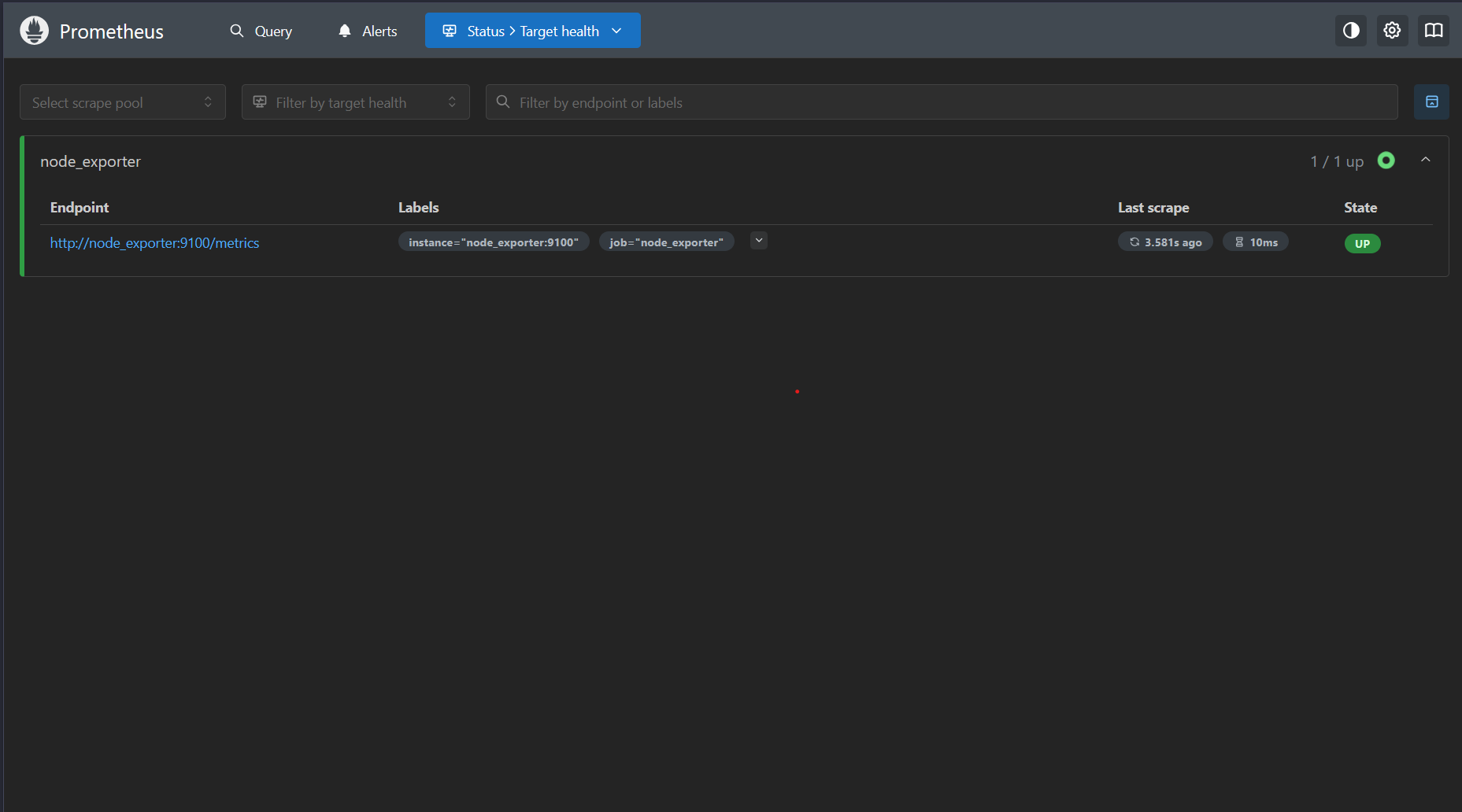 Prometheus Screenshot